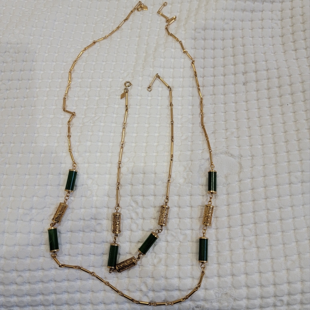 Vintage MCM Sara Coventry Necklace Pair